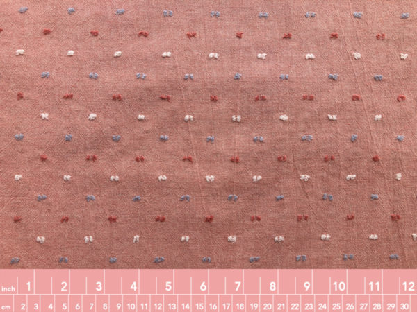 Japanese Cotton Clip Dot - Rose