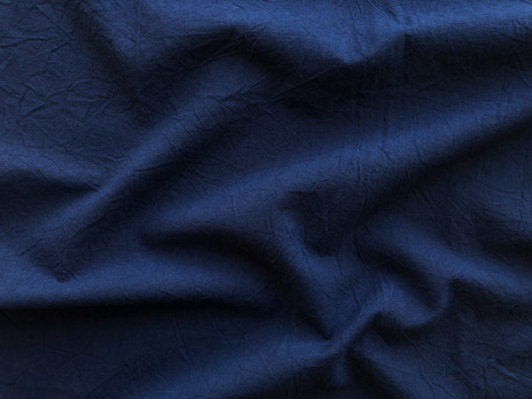 Japanese Crinkled Cotton Sheeting – Indigo