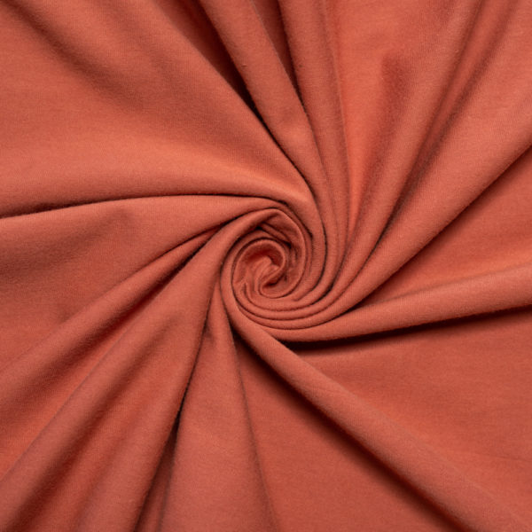 Birch - Organic Cotton/Spandex Knit - Apricot Brandy