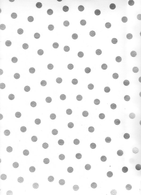 Oilcloth - Poly/Cotton Vinyl - Polka Dot - Red