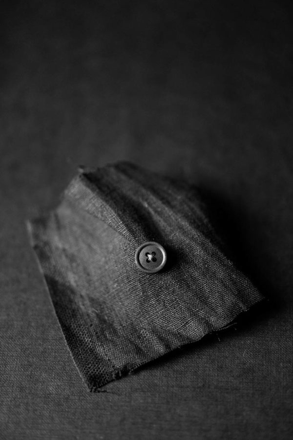 Merchant & Mills - Cotton Button - Black -15mm