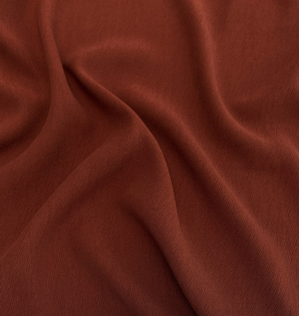 Sueded Tencel/Viscose Crepe - Rosewood