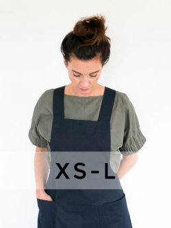 The Assembly Line Apron Dress XS-L