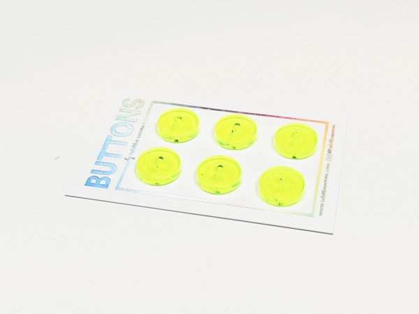 Tabitha Sewer - Button Pack - Neon Green