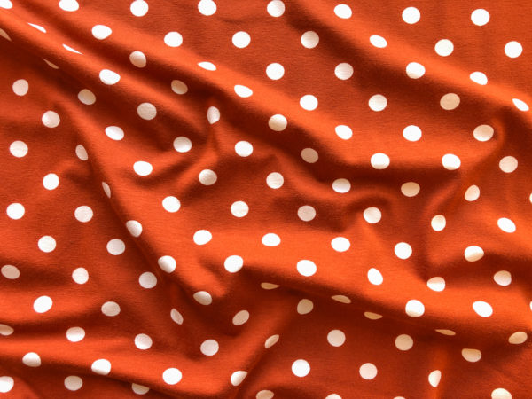 Avalana Jersey - Big Dots - Cognac