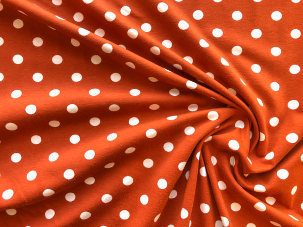 Avalana Jersey - Big Dots - Cognac