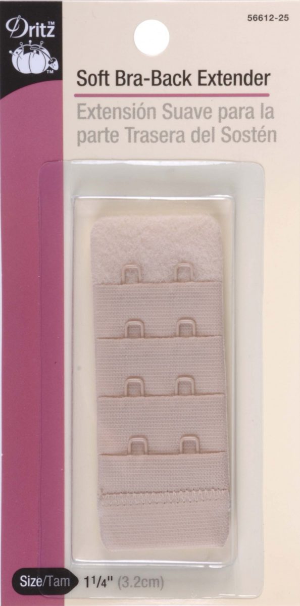 Dritz Bra Back Extender 1 1/4 inch 2 Hook - Stonemountain & Daughter Fabrics