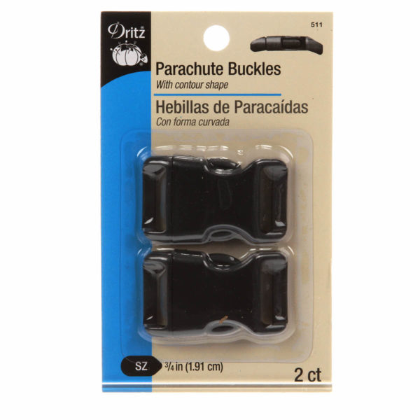 Dritz Parachute Buckles - 3/4 inch