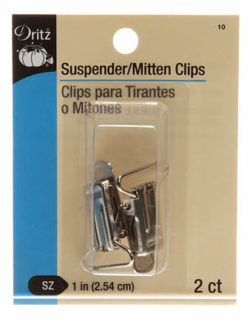 Suspender/Mitten Clips - Nickel