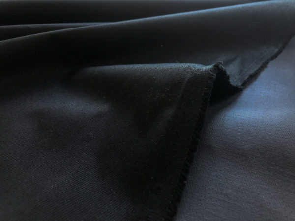 7.5oz Water Repellent Hemp/Organic Cotton Twill - Black