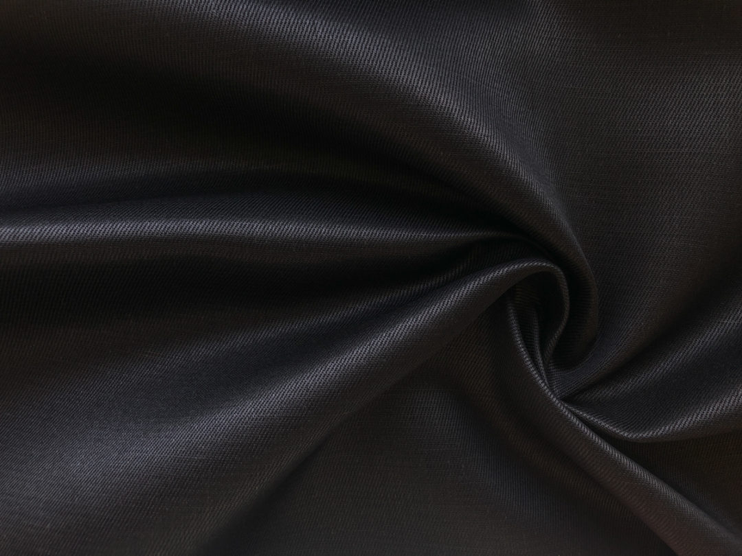 8oz Hemp/Organic Cotton Twill - Black - Stonemountain & Daughter Fabrics