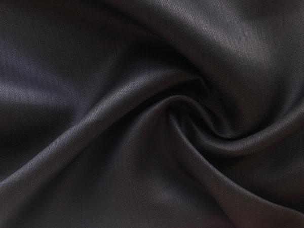 6oz Hemp/Organic Cotton Herringbone Twill - Black