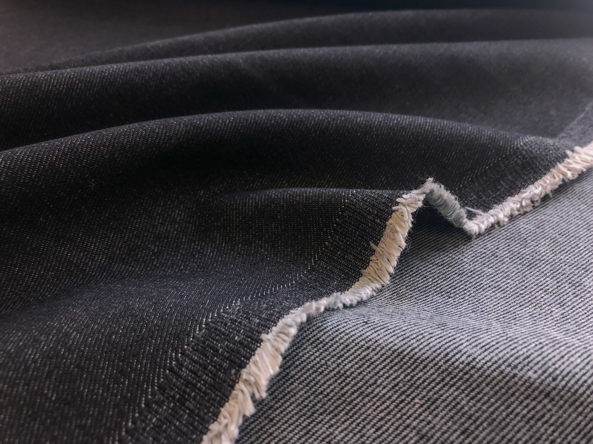 Indigo Denim 12 oz Dark Unwashed, Fabric by the Yard