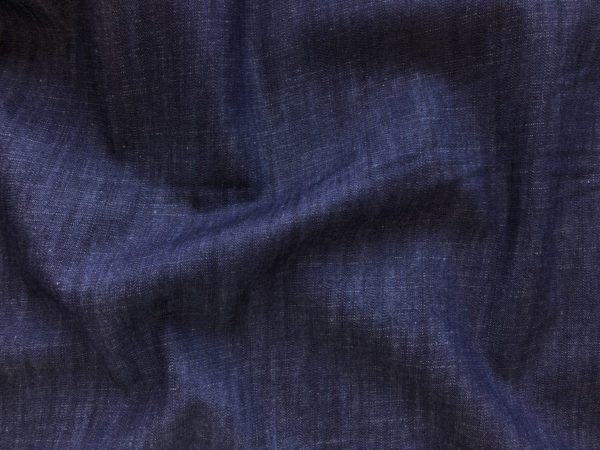 6.5oz Raw Organic Cotton Denim - Indigo