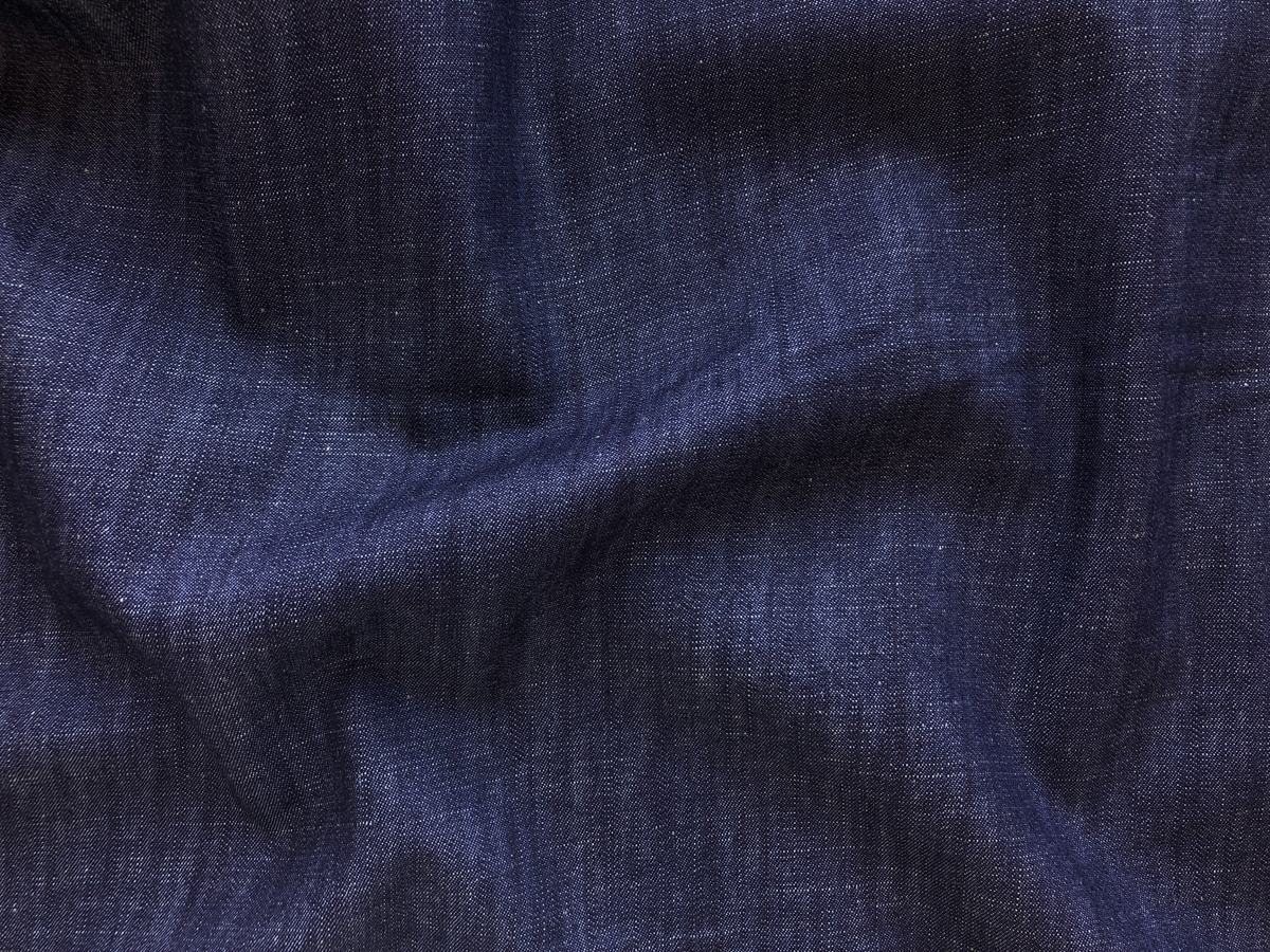 Indigo Denim 6.5 oz - Cotton Denim - Light Indigo Washed - Stonemountain &  Daughter Fabrics