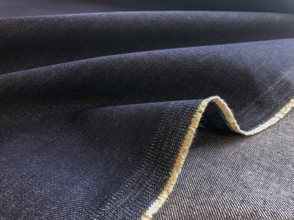 12.5oz Raw Organic Cotton Denim - Indigo