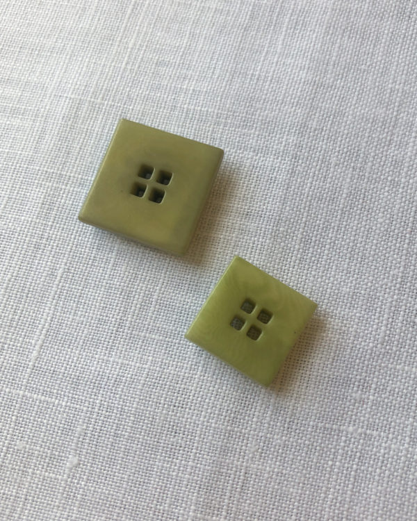 Square Corozo Buttons