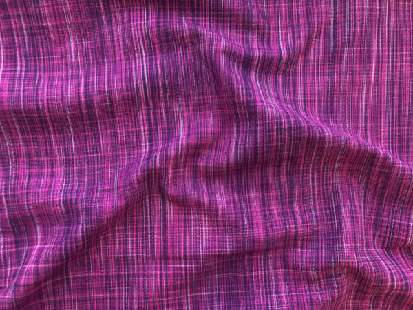 Yarn Dyed Cotton – Crosshatch – Magenta - Stonemountain & Daughter Fabrics