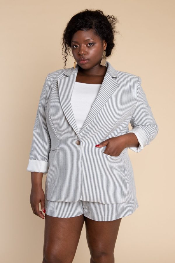 Closet Core Jasika Blazer - Stonemountain & Daughter Fabrics