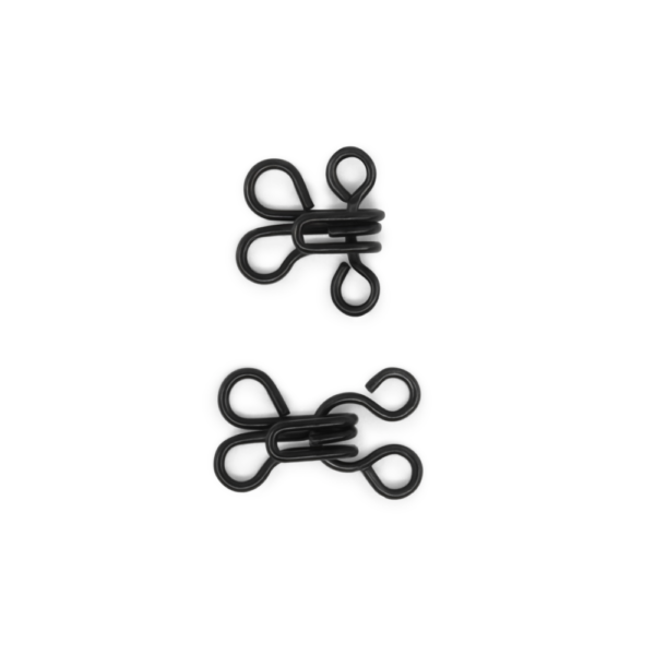 Dritz Hooks & Eyes - Black 14ct. size 0