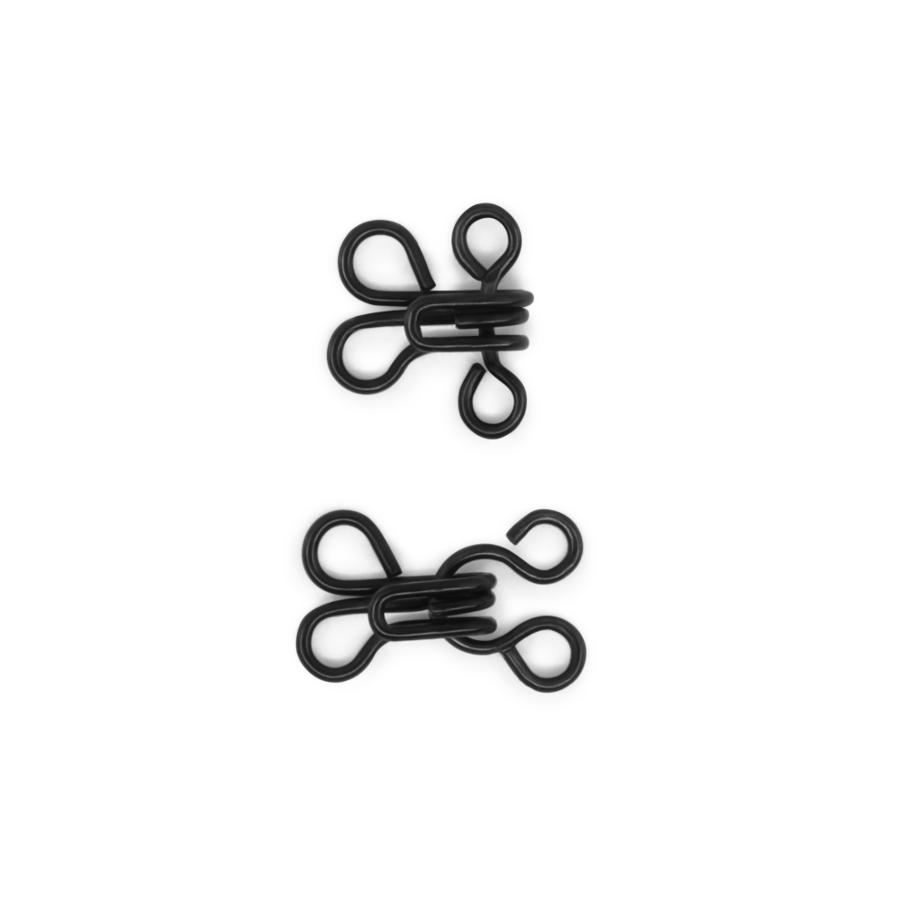 Dritz Black Hooks & Eyes 14/Pkg-Size 0