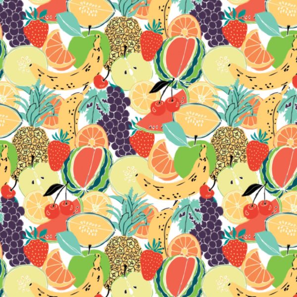 Quilting Cotton - Feelin' Fruity - Fruit Salad - Multi