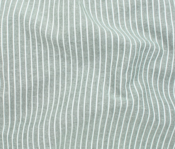 Marina Yarn Dyed Rayon/Linen - Wide Stripe - Olive