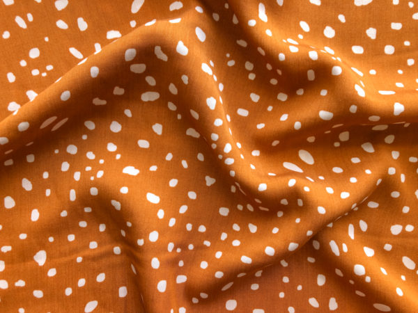 Tencel Twill - Speckled Spots - Saffron