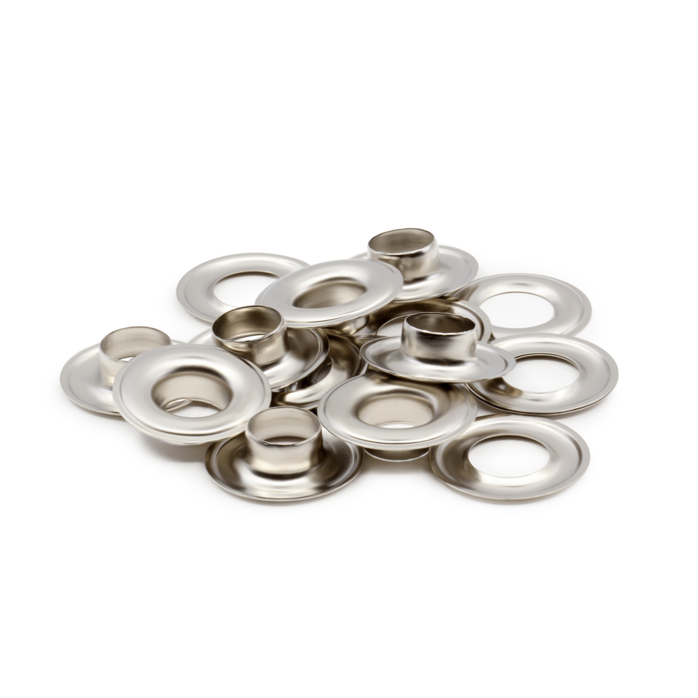 Dritz 1, Nickel Curtain Grommets, 8 Count