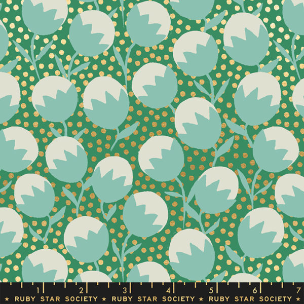 Quilting Cotton - Purl - Wanderlust - Emerald