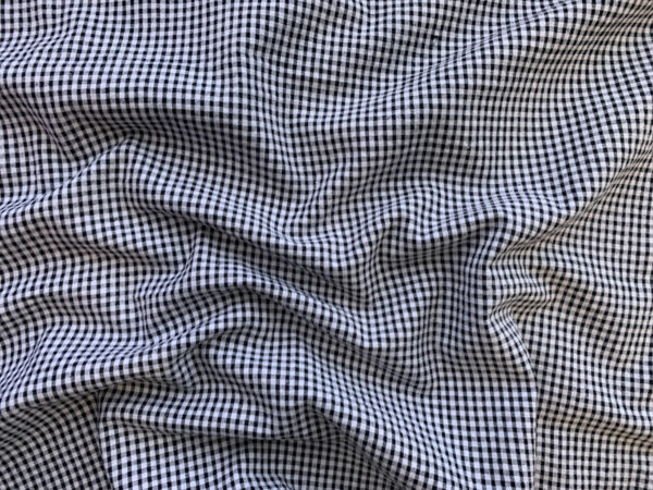 Japanese Cotton Seersucker - Blue Check