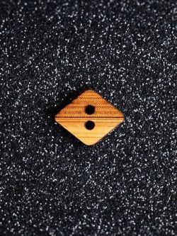 Arrow Mountain Bamboo Button - Diamond