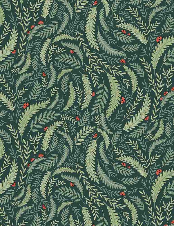 Quilting Cotton - Dear Stella - Frond of You - Alpine