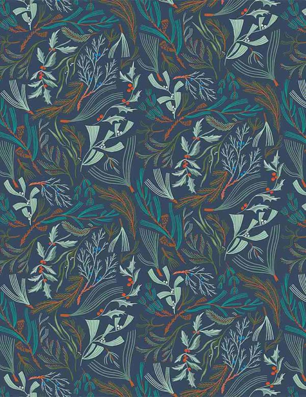 Quilting Cotton - Dear Stella - Frosty Forage - Foliage