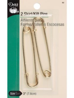 Dritz Skirt Pins - 3 inch - Gold