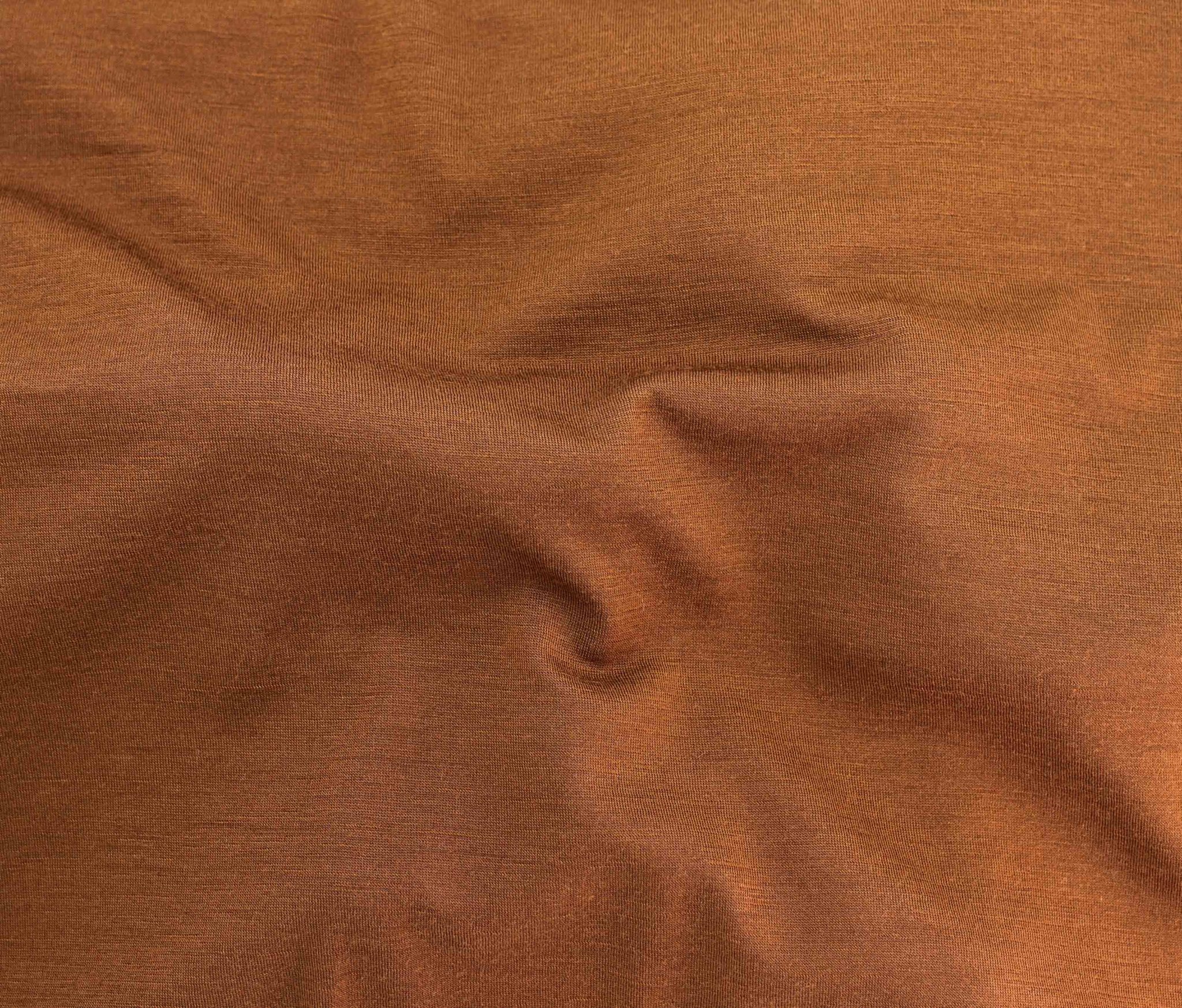 Merino Wool Jersey Nutmeg Stonemountain & Daughter Fabrics