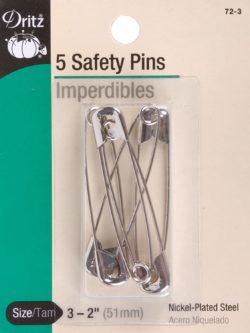 Dritz Swimsuit Bra Hooks - 1 inch - Clear - Stonemountain & Daughter Fabrics