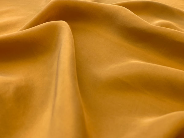 Deadstock Designer - Silk Crepe de Chine - Goldenrod