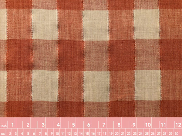 Yarn Dyed Linen - Marmalade Gingham