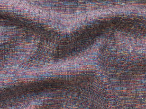 Yarn Dyed Linen - Rainbow Slub