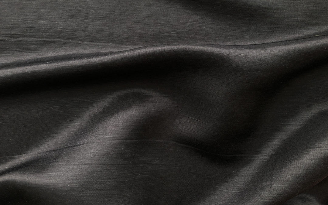 Linen/Silk Slub – Black