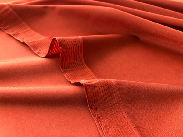 Linen/Silk Slub - Terracotta