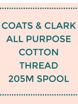 Coats Cotton Sewing Thread 225yds Summer Brown - S9708360 – The Sewing  Studio Fabric Superstore