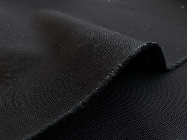 Japanese 13oz Cotton Canvas - Black