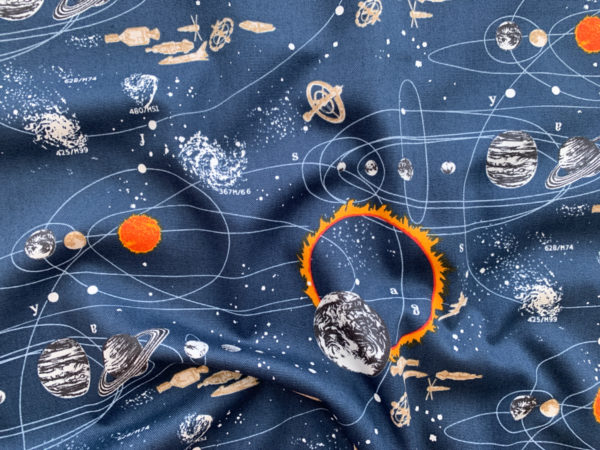 Japanese Cotton Oxford - Outer Space