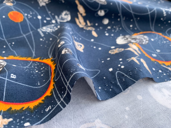 Japanese Cotton Oxford - Outer Space