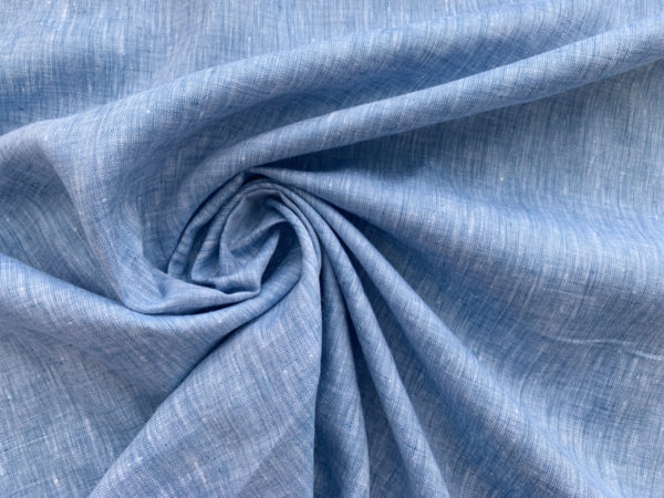 Chambray Linen Slub- Pepper