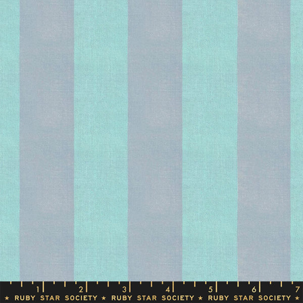 Warp & Weft Cotton Wovens - Heirloom Wide Stripe - Sky