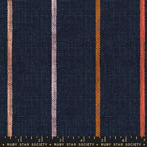 Warp & Weft Cotton Wovens - Heirloom Chore Coat - Pin Stripe - Saddle