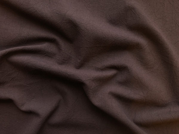 Japanese Crinkled Cotton Sheeting - Coffee Bean